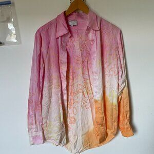 Collina Strada sunset rose shirt, size XS-S